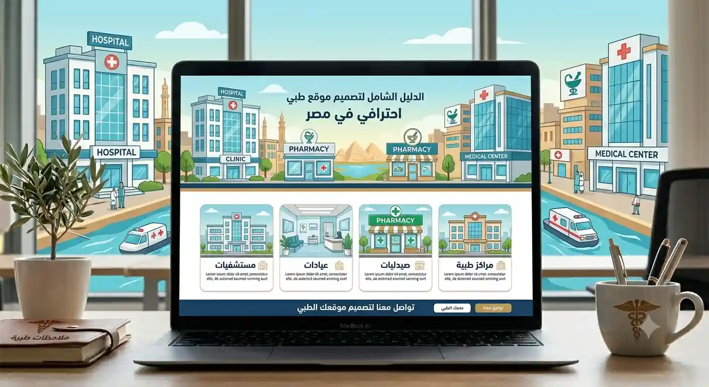 Professional Medical Website Design in Egypt: Hospitals, Clinics, Pharmacies, Medical Centers